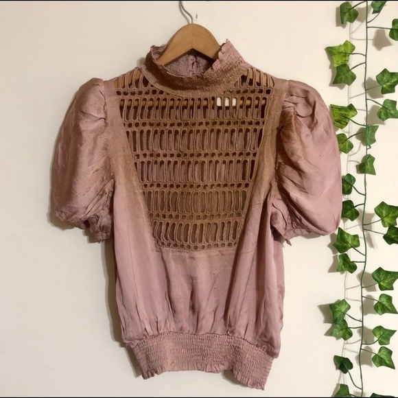 Free People One Bettina Smock Top - Picture 4 of 16